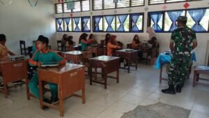 Jajaran Korem 012/TU Turut Sukseskan Program MBG, Babinsa Abdya Pastikan Bantuan Tersalur dengan Baik