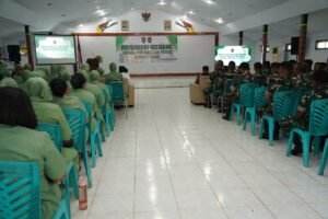 Korem 174/ATW Tingkatkan Kesadaran Kesehatan Prajurit melalui Penyuluhan HIV dan IMS