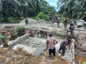 Proses Pembangunan Jembatan Aramco Berlanjut dengan Penyusunan Struktur Konstruksi