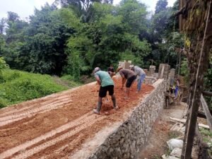 Program Prioritas Prabowo: Kodim 1003/HSS Bangun Jembatan Perintis Garuda di Desa Terpencil HSS