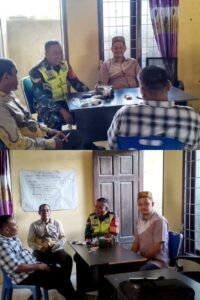 Pertemuan Babinsa dan Aparatur Desa Bahas Kondisi Wilayah Binaan