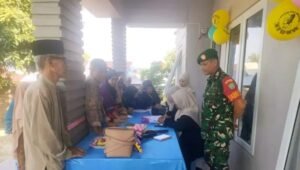 Pelda Syafrial Dampingi Kegiatan Posyandu Lansia di Wilayah Binaan