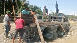 Pembangunan Jembatan Aramco Masuki Tahap Akhir, Parapet dan Railing Mulai Dipasang