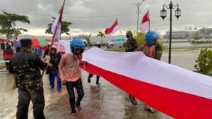 Danrem 182/JO Apresiasi Kirab Merah Putih, Tegaskan 1 Mei 1963 Kembalinya Irian Barat ke NKRI