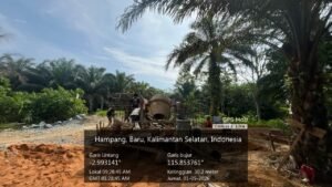 Kodim 1004/Kotabaru Optimistis Jembatan Perintis Garuda Rampung Tepat Waktu