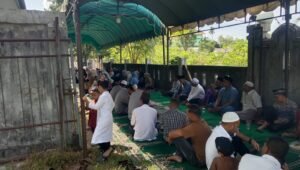 Kehangatan Tradisi Kenduri Jerat di Aceh Jaya, Babinsa Koramil 04/Krueng Sabee Turut Hadir Perkuat Kebersamaan Warga