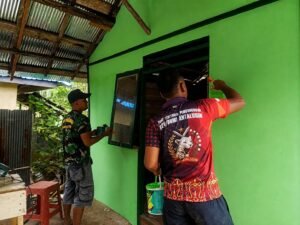 Satukan Langkah Membangun Negeri, TMMD Kodim 1003/HSS Hidupkan Kembali Langgar Desa