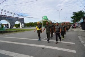 Danrem 012/Teuku Umar Tingkatkan Kebugaran Prajurit