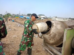 Pembangunan Infrastruktur Desa Parangjoro Jadi Prioritas Satgas TMMD
