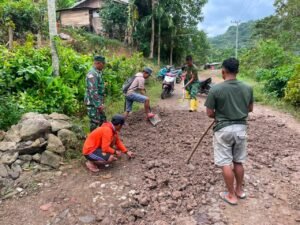 Kolaborasi Warga dan Prajurit di Samaenre Bentuk Modal Sosial untuk Kemajuan Desa