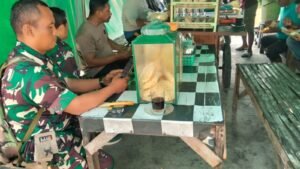 Kehangatan di Warung Parangjoro Saat TMMD Hadir