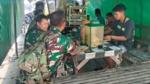 TMMD Menggerakkan Perdagangan Lokal di Parangjoro