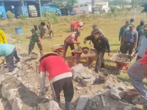 Pembangunan Talud 250 Meter di Parangjoro Wujudkan Keamanan Jalan dan Lapangan