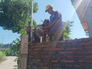 TMMD Kodim 0726/Sukoharjo Percepat Pembangunan MCK Masjid Parangjoro