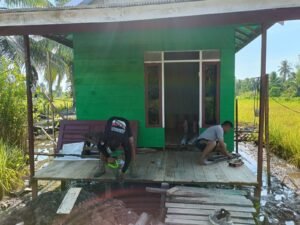 Pengecatan Tahap Akhir Rumah Kai Birhasani Capai 30 Persen