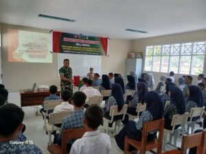 TMMD ke-129 Kodim 1407/Bone Tanamkan Semangat Bela Negara Lewat Penyuluhan di Patukku