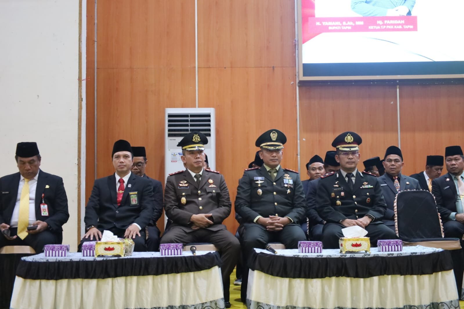 Dandim 1010/Tapin Hadiri Pengukuhan Paskibraka Kabupaten Tapin Tahun 2026