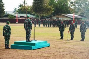 Kedisiplinan dan Penghormatan, Prajurit Korem 174/ATW dan Kodim 1707/Merauke Gelar Upacara Bersama