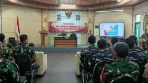 Sesko TNI Laksanakan Edukasi Pencegahan Karhutla di Kutai Timur