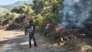 Satgas TMMD Kodim 1407/Bone Rapikan Lokasi, Pekerjaan Peningkatan Jalan Pattuku Lebih Lancar