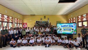Yonif TP 859/RBK Dorong Pelajar Berani Menolak Narkoba dan Rokok demi Masa Depan