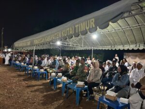 Pura Bhuana Sari di Bukit Makmur Diresmikan Malam Hari, Babinsa Hadir untuk Perkuat Toleransi