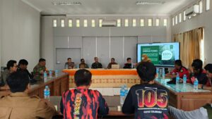 Babinsa Sertu SS Bintang Hadiri Rapat Monev Posko Gabungan Sangatta Utara