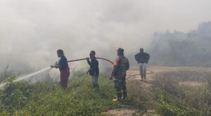 Karhutla di Sangatta Selatan Padam, Sekitar 3 Hektare Terbakar
